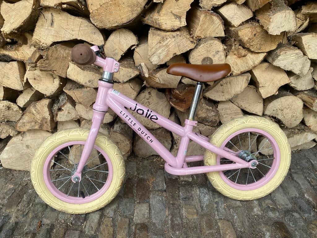 Little Dutch loopfiets roze, Ophalen, Zo goed als nieuw, Loopfiets