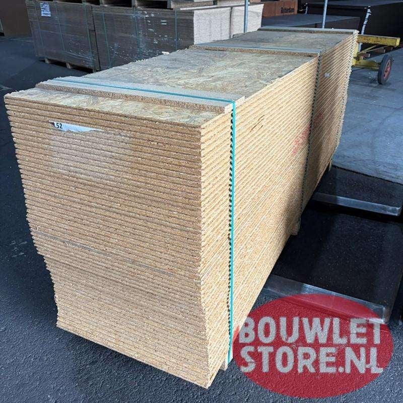 OSB 18 mm | platen | plaatmateriaal OSB-3 18mm | 2500x675mm, Niet ingevuld, Minder dan 20 mm, Niet ingevuld, Nieuw