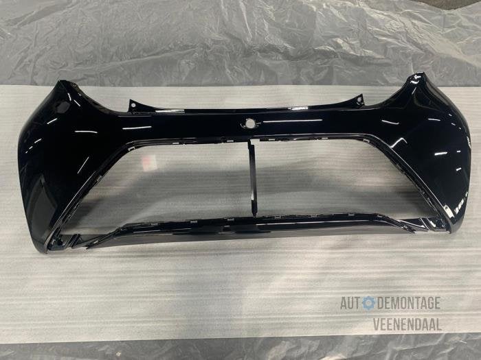 Achterbumper van een Toyota Aygo, Auto-onderdelen, -, -, Nieuw, Ophalen of Verzenden
