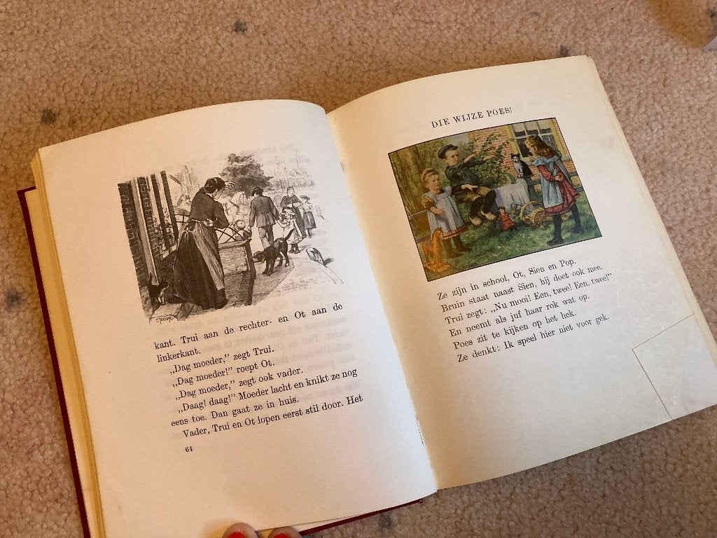 Het boek van Ot en Sien Ligthart Scheepstra kinderboek retro, Boeken, Ophalen of Verzenden, Gelezen, Fictie algemeen