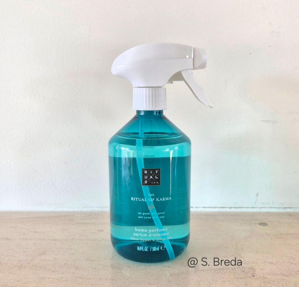 Rituals 500 ml Roomspray | Karma | Home perfume Huisparfum, Ophalen of Verzenden, Nieuw, Blauw, Kunststof