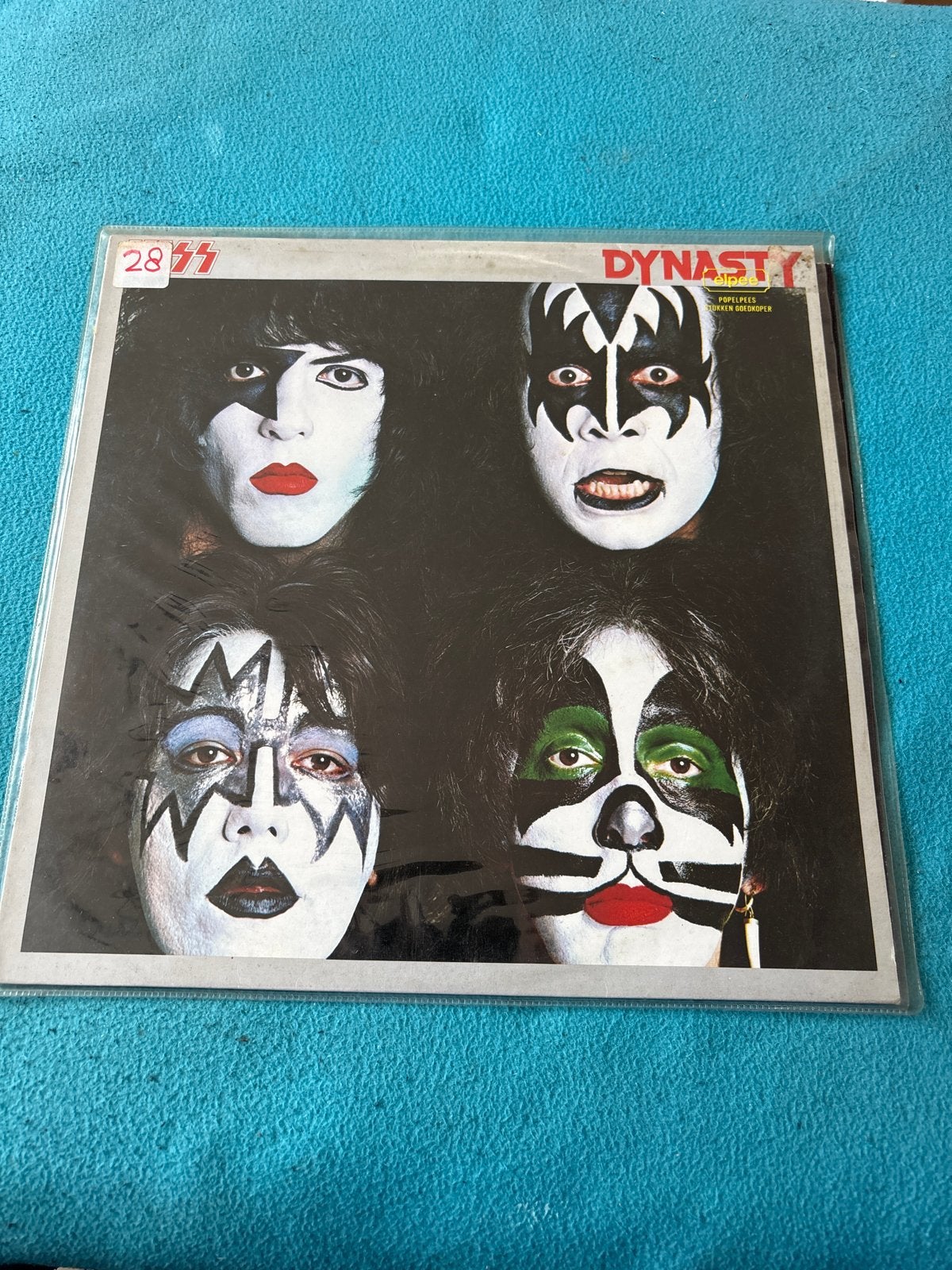 KISS - Dynasty LP (1979) - Pop Rock Vinyl, Ophalen, LP, Gebruikt, Pop