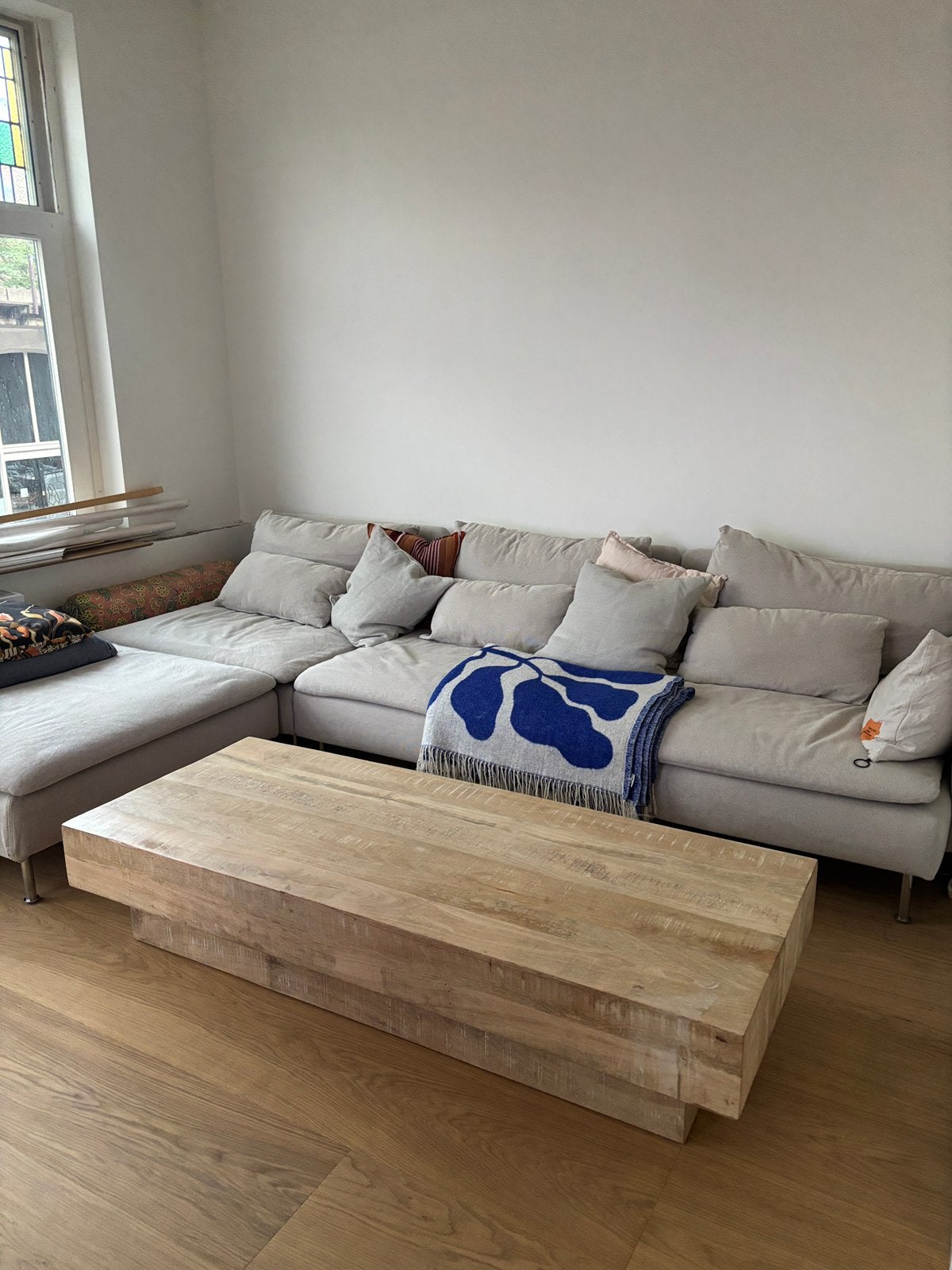 Mooie salontafel, Ophalen, 100 tot 150 cm, 50 tot 100 cm, Zo goed als nieuw