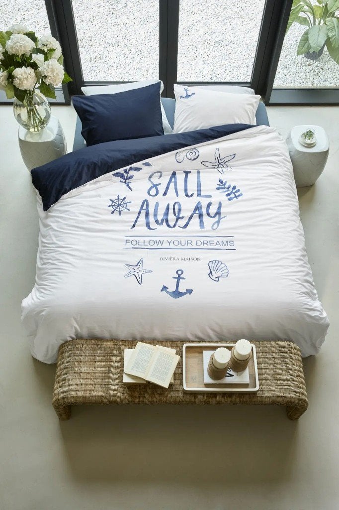 Riviera Maison dekbedovertrek SAIL AWAY nieuwe collectie, Pip Studio, Verzenden, Dekbedovertrek, Katoen