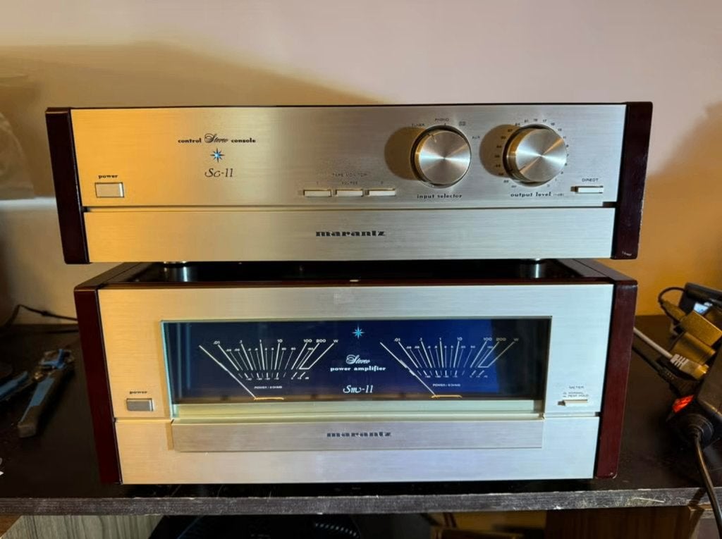 MARANTZ SM-11 POWER AMPLIFIER + SC-11 CONTROL CONSOLE SET, Overige merken, Marantz, Euromaxx, Refurbished
