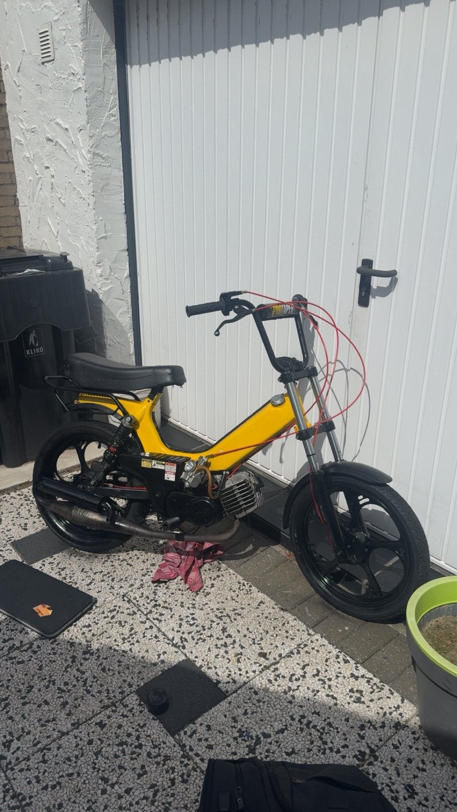 Tomos 74cc, Ophalen, Gebruikt