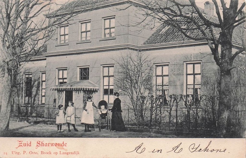 702-373-039 Zuid Scharwoude, Verzenden, Voor 1920, Noord-Holland