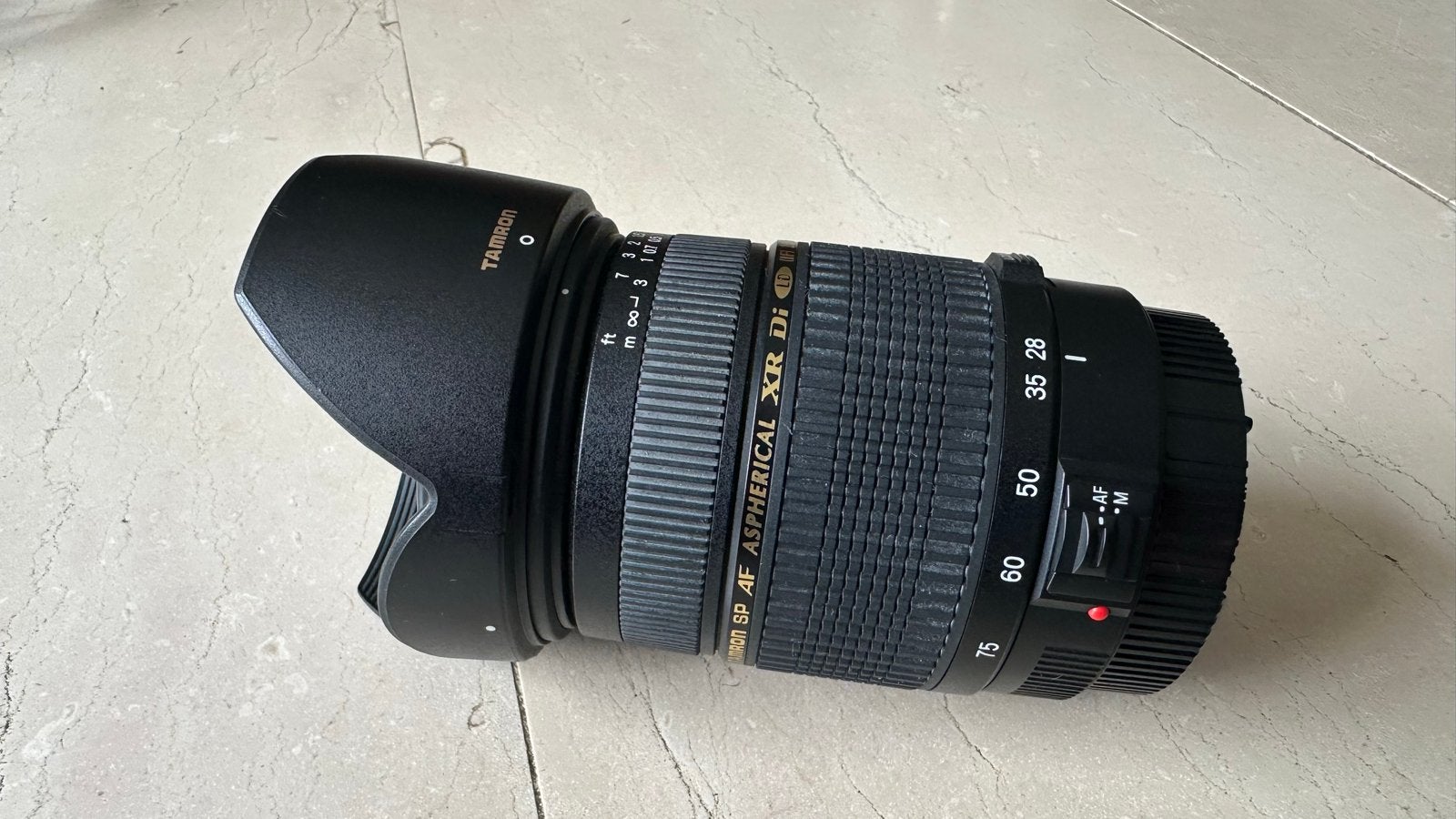 Tamron SP AF 28-75mm f/2.8 XR Di LD Macro voor Canon, Audio, Tv en Foto, Fotografie | Lenzen en Objectieven, Ophalen, Gebruikt
