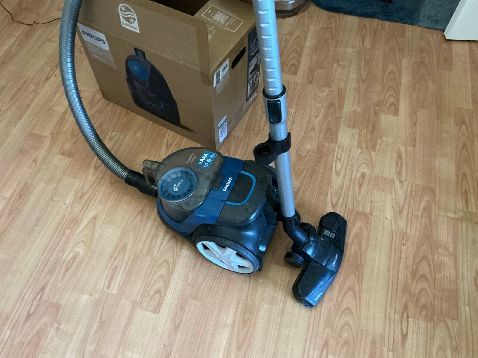 Philips PowerPro Compact FC9329/09 AAA Stofzuiger, Ophalen, Gebruikt, Philips, Sledestofzuiger