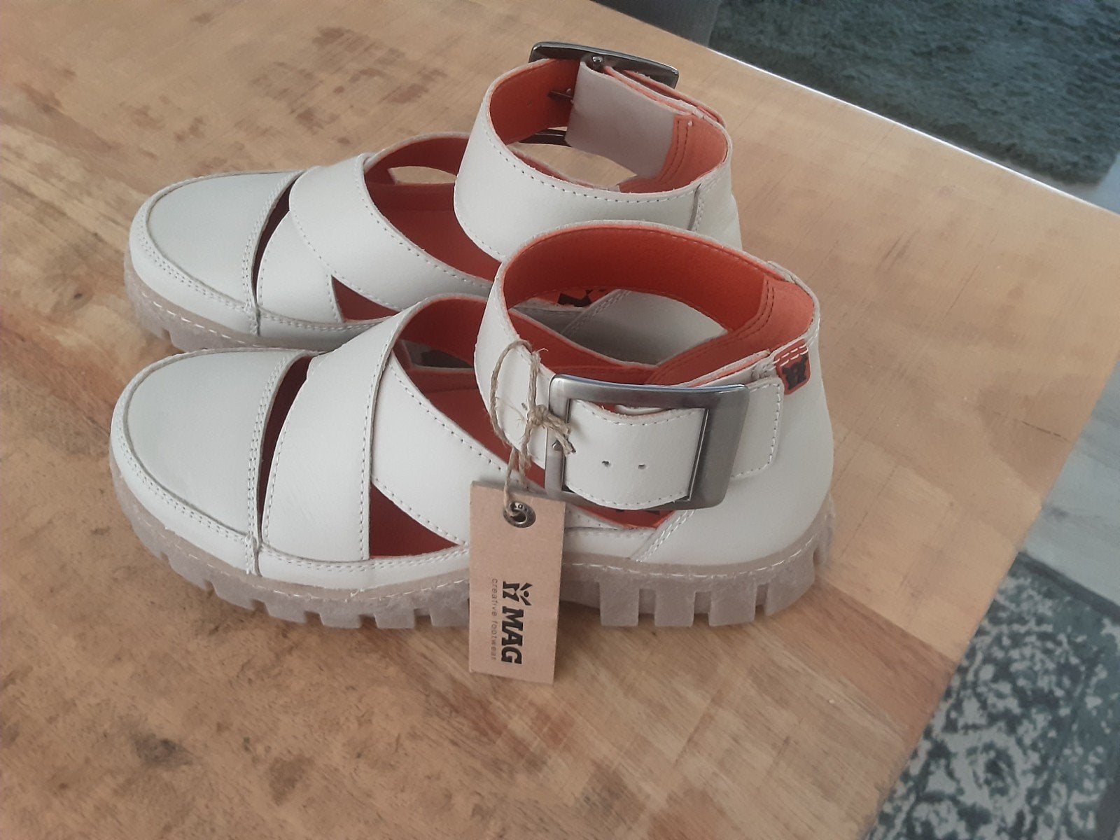 ongedragen nieuwe MAG's  maat 38, Kleding | Dames, Schoenen, Beige, MAG, Nieuw, Sandalen of Muiltjes
