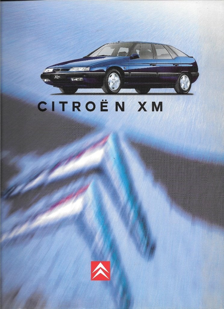 Folder Citroën XM, september 1996 (groot formaat), Ophalen of Verzenden, Nieuw, Citroën