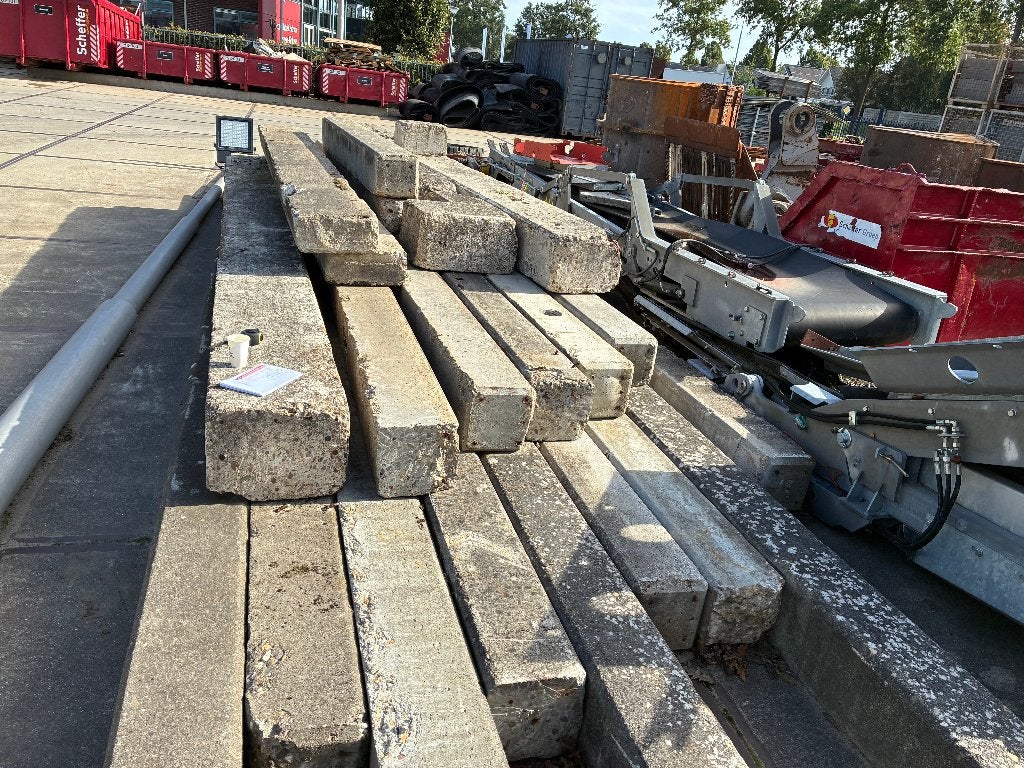 Gebruikte heipalen, betonpalen, funderingspalen, Ophalen of Verzenden, Gebruikt, 250 cm of meer, Palen
