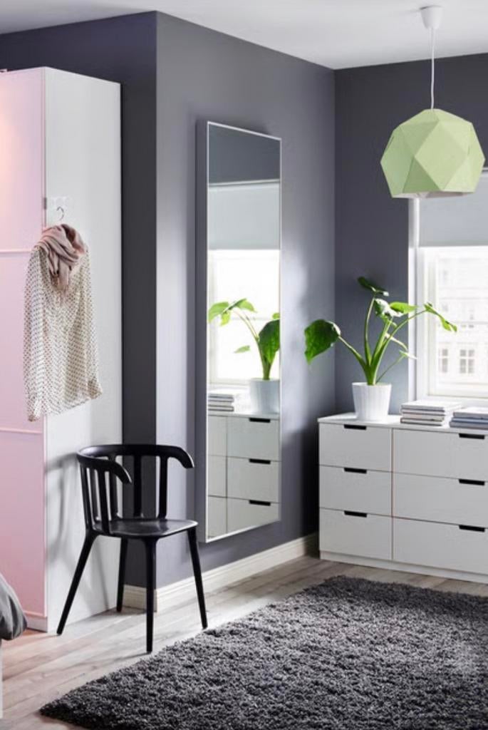 Ikea Hovet spiegel 78x196 cm, Huis en Inrichting, Woonaccessoires | Spiegels, Ophalen, Zo goed als nieuw, 75 tot 100 cm, 150 tot 200 cm