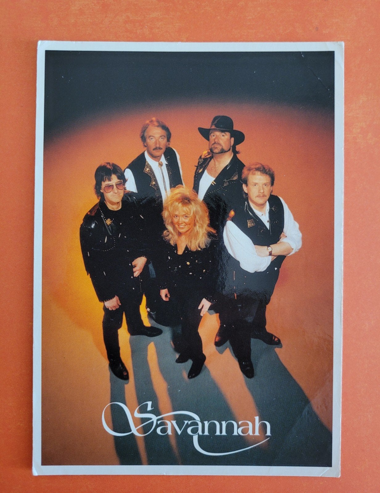 Savannah ( Country Band ) fotokaart ., Ophalen, Zo goed als nieuw, Foto of Kaart