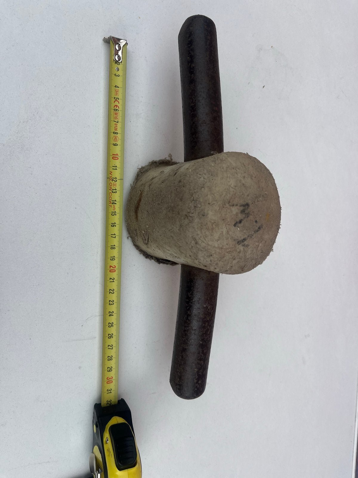 Vintage kunststof en metalen hamer, Ophalen of Verzenden