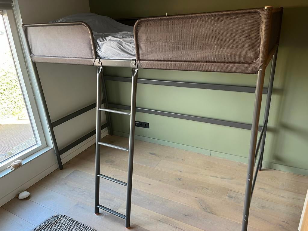 Ikea Tuffing hoogslaper - aangepaste hoogte, Ophalen, 90 cm, Eenpersoons, Minder dan 160 cm