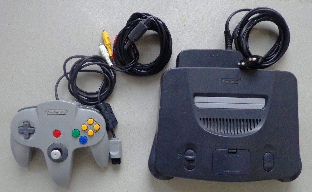 Nintendo 64 + aansluitkabels + originele controller, Ophalen of Verzenden, Gebruikt, Met 1 controller