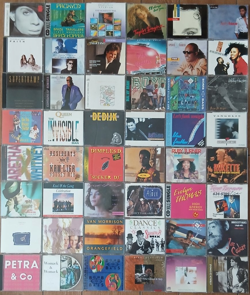Partij CD Maxisingles / 3 Inch Top 40 Jaren 80 , los te koop, Cd's en Dvd's, Ophalen of Verzenden, Zo goed als nieuw, Pop