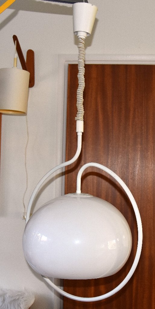 Vintage Design Mushroom Hanglamp  Dijkstra, Ophalen, Gebruikt, Vintage, E27 (groot)