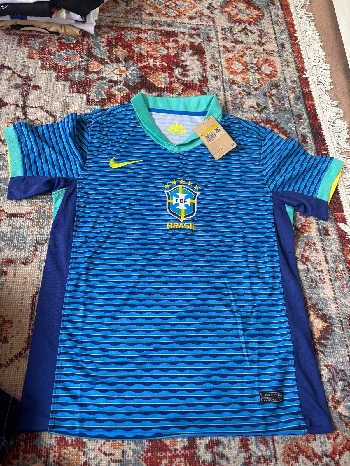 Nike Brazilië Thuisshirt 2022/2023 - Maat S, Maat S, Ophalen of Verzenden, Nieuw, Shirt