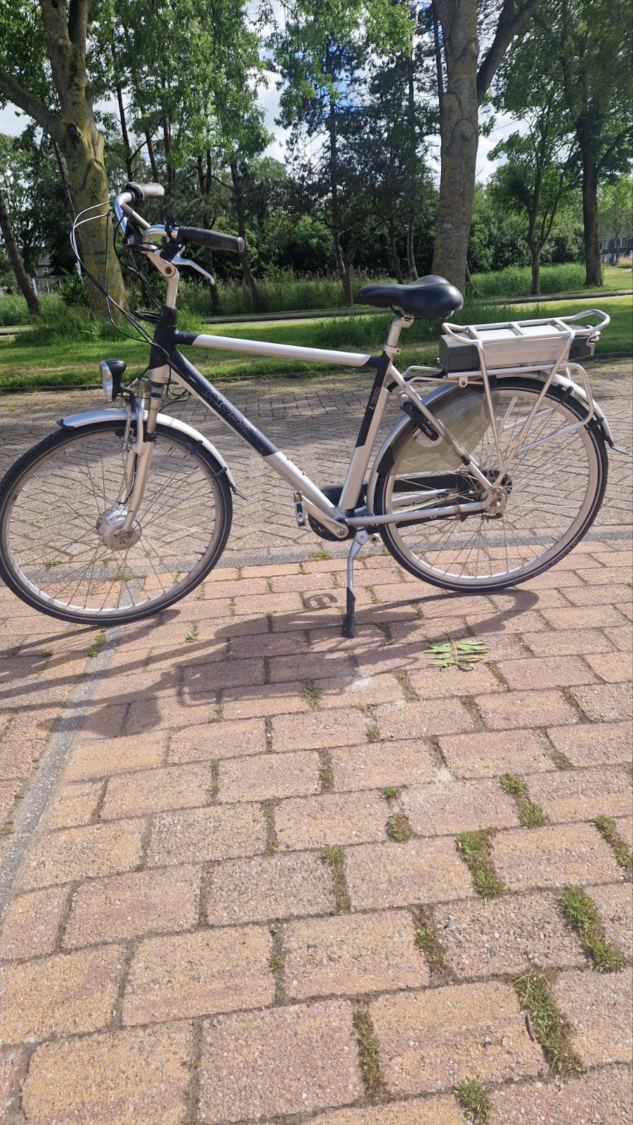 Elektrische herenfiets (klein defect), Ophalen, Gebruikt, Overige merken