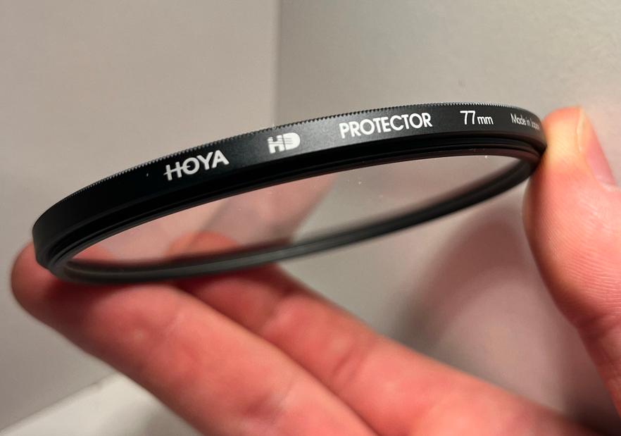 Hoya HD Protector 77mm filter, Overige merken, Ophalen of Verzenden, Zo goed als nieuw, 70 tot 80 mm