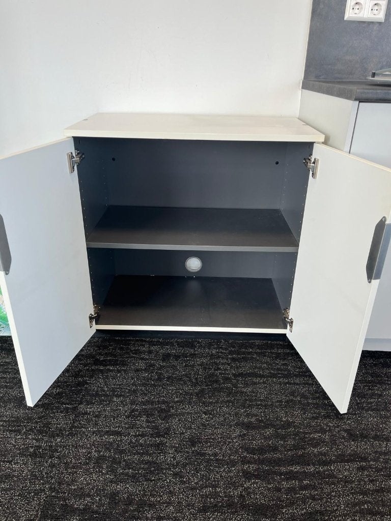 IKEA kast met deuren – wit, Ophalen, Overige materialen, 50 tot 100 cm, Zo goed als nieuw