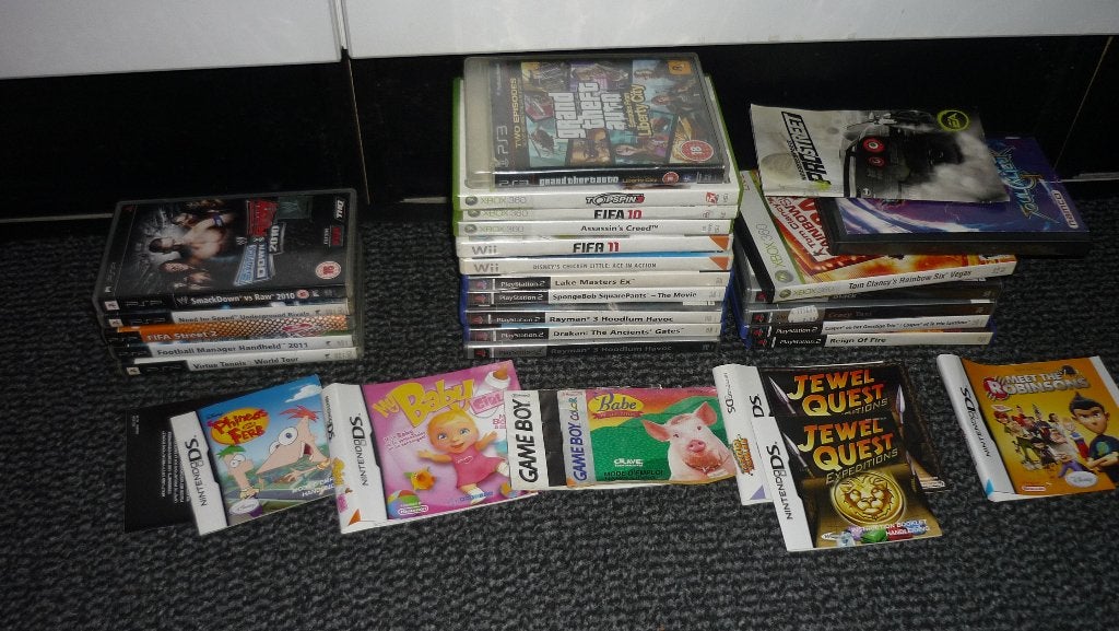 Lege doosjes/hoesjes/covers inlay van verschillende games, Spelcomputers en Games, 1 speler, Ophalen of Verzenden, Gebruikt, Vanaf 3 jaar