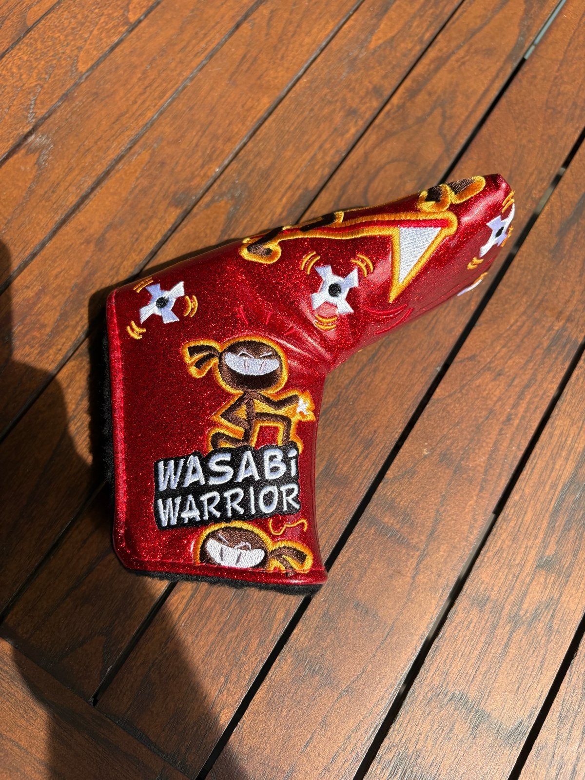 Scotty Cameron Wasabi Warrior Putter Headcover, Sport en Fitness, Golf, Zo goed als nieuw, Overige typen, Overige merken, Ophalen of Verzenden