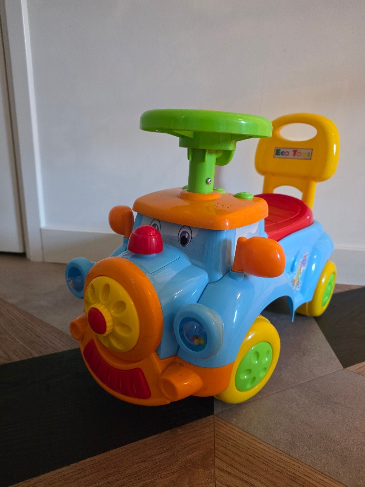 Eco Toys loopauto, Ophalen, 6 maanden tot 2 jaar