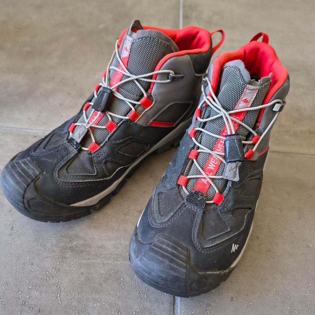 Halfhoge bergschoenen grijs/rood, maat 36, Sport en Fitness, Bergsport en Wandelen, Ophalen of Verzenden