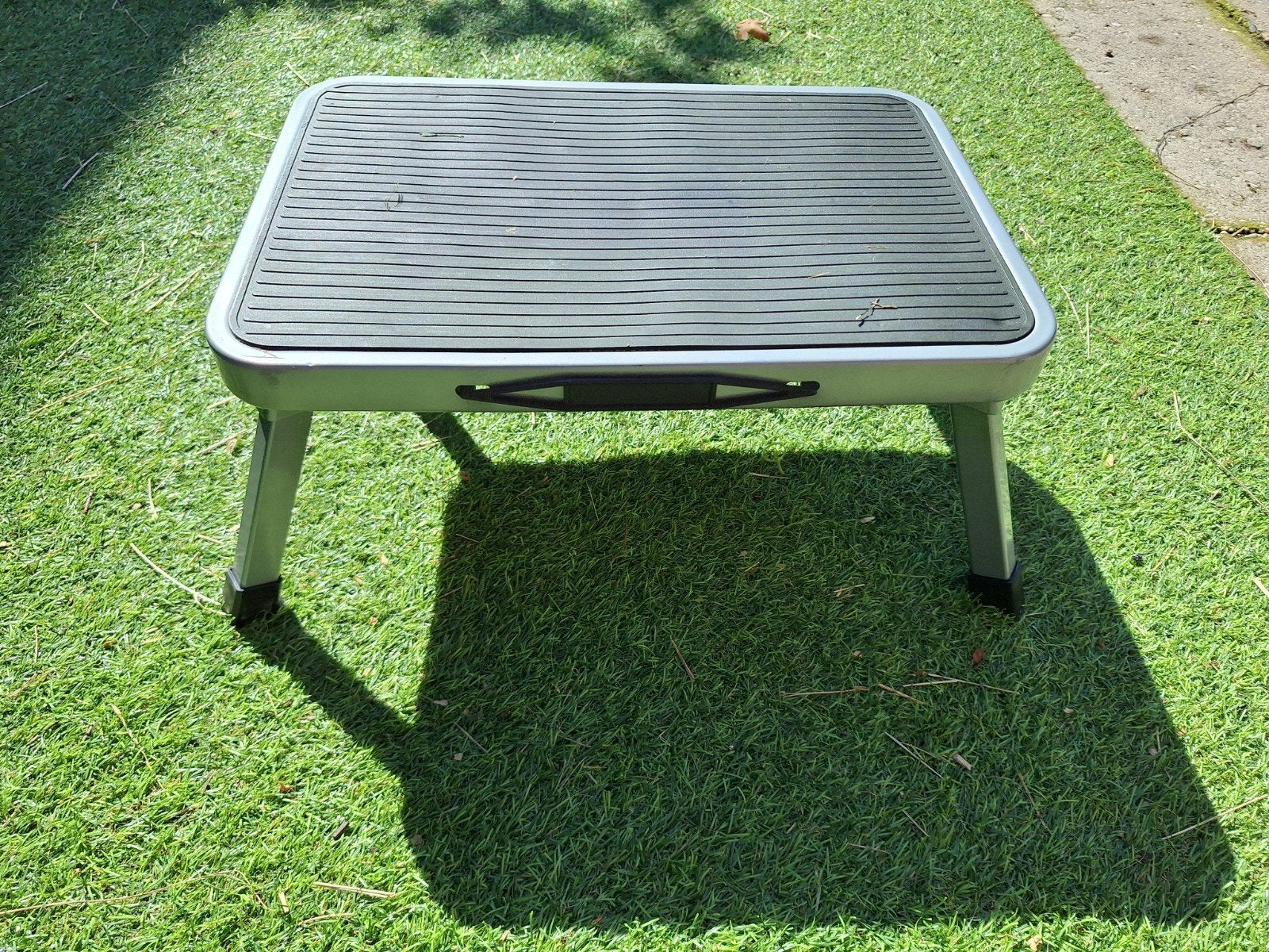 Opklapbaar Caravan/Camper Trapje met Rubberen Bovenkant, Ophalen of Verzenden