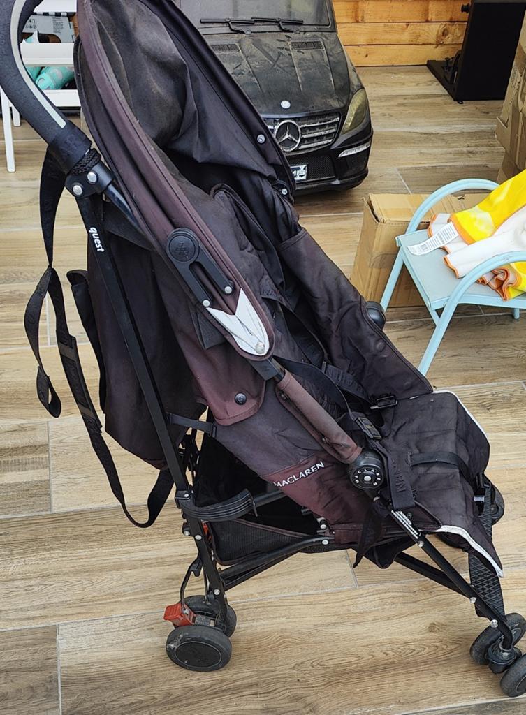 Maclaren Quest buggy - Gebruikt, Kinderen en Baby's, Buggy's, Gebruikt, Maclaren, Verstelbare rugleuning, Zonnekap, Ophalen