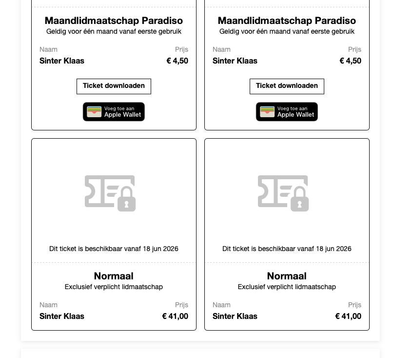 Celeste Paradiso Amsterdam 20 juni 2026 2 tickets, Tickets en Kaartjes, Twee personen, Juni