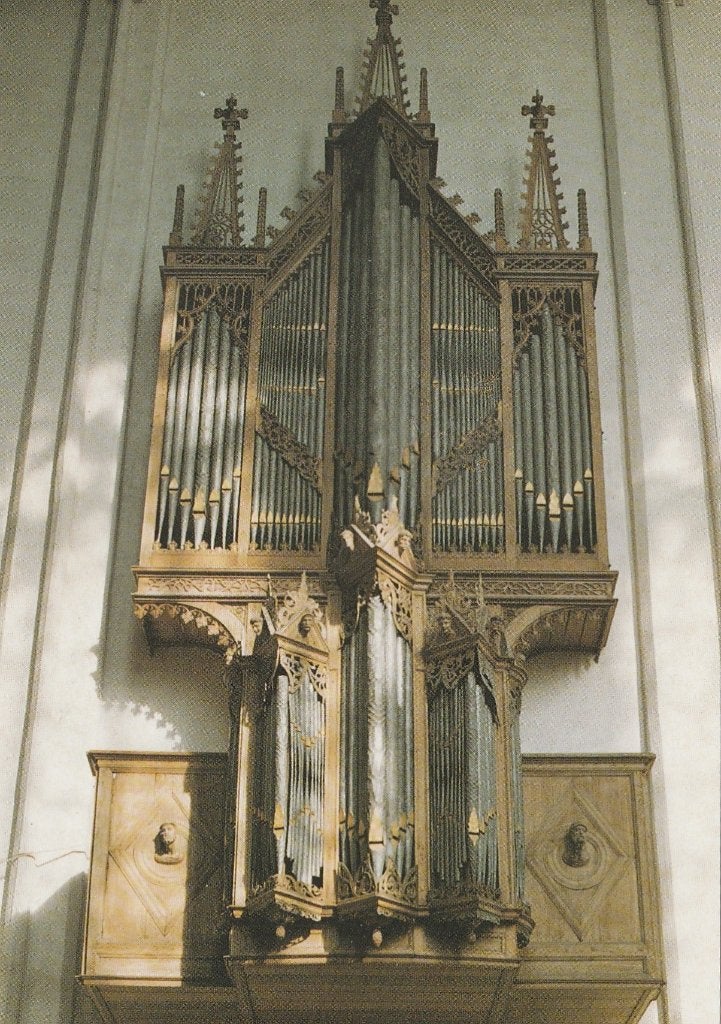 MIDDELBURG Orgel Koor Kerk, Verzenden, 1980 tot heden, Ongelopen, Zeeland