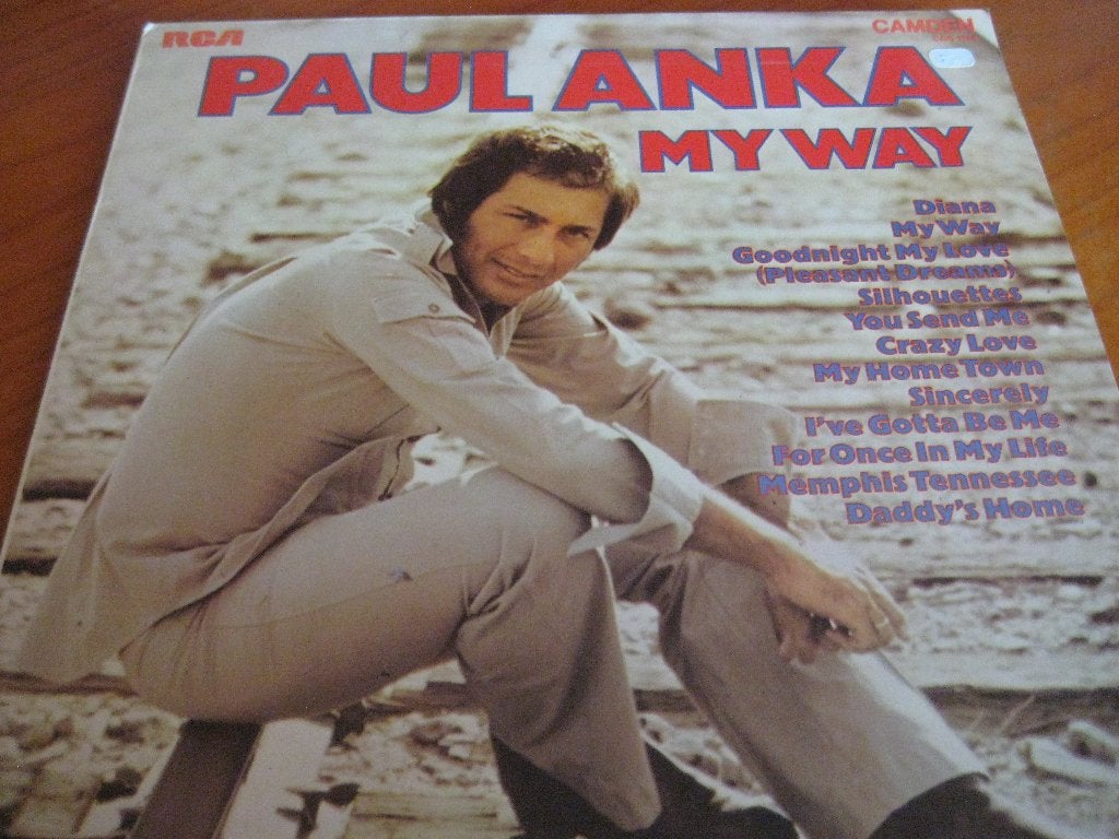 LP, Paul Anka: My way, Cd's en Dvd's, Vinyl | Pop, Ophalen of Verzenden, Zo goed als nieuw, LP