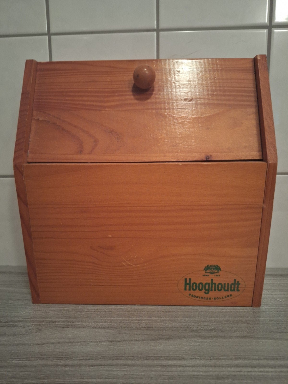 Vintage kistje Hooghoudt - Groningen, Ophalen of Verzenden, Minder dan 50 cm