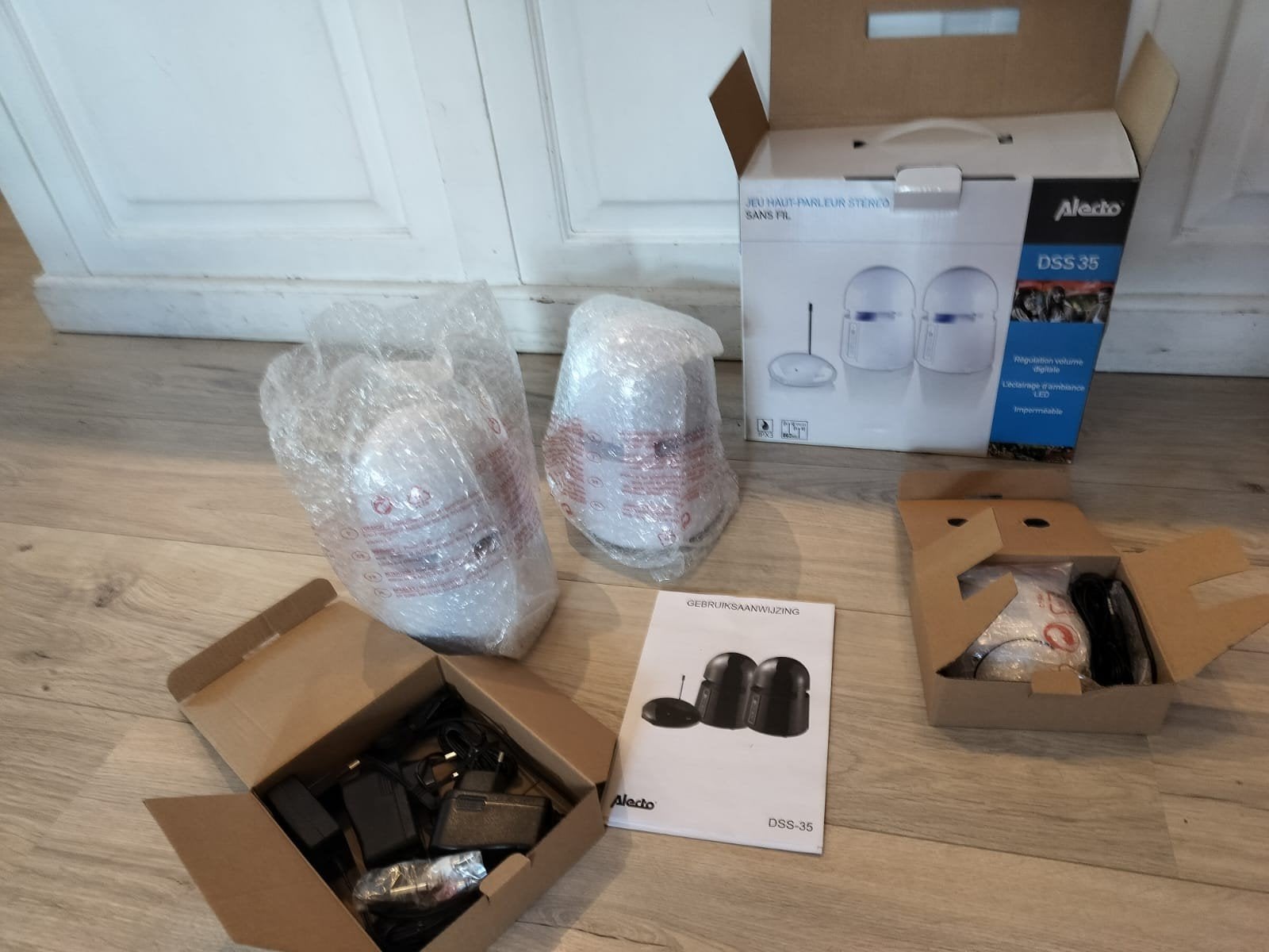 Draadloze speakerset alecto dss, Onbekend, Nieuw, Ophalen of Verzenden, Onbekend