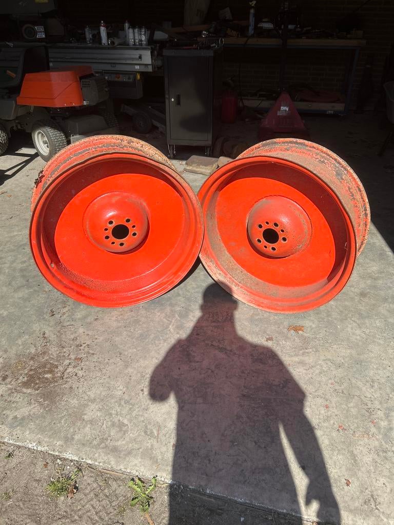28 inch Lanz Semi Diesel Velgen, Fietsen en Brommers, Fietsonderdelen, Ophalen