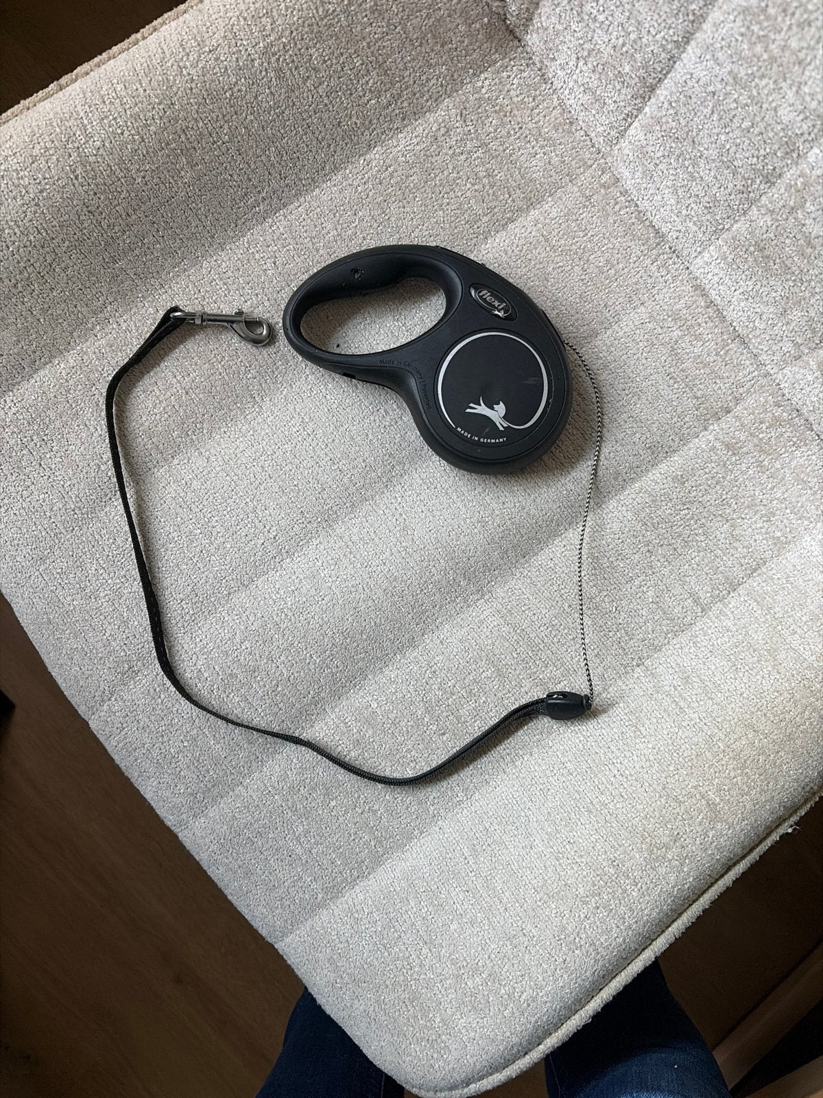 Flexi riem 5 meter maat M, Dieren en Toebehoren, Ophalen of Verzenden, Gebruikt, Hondenriem