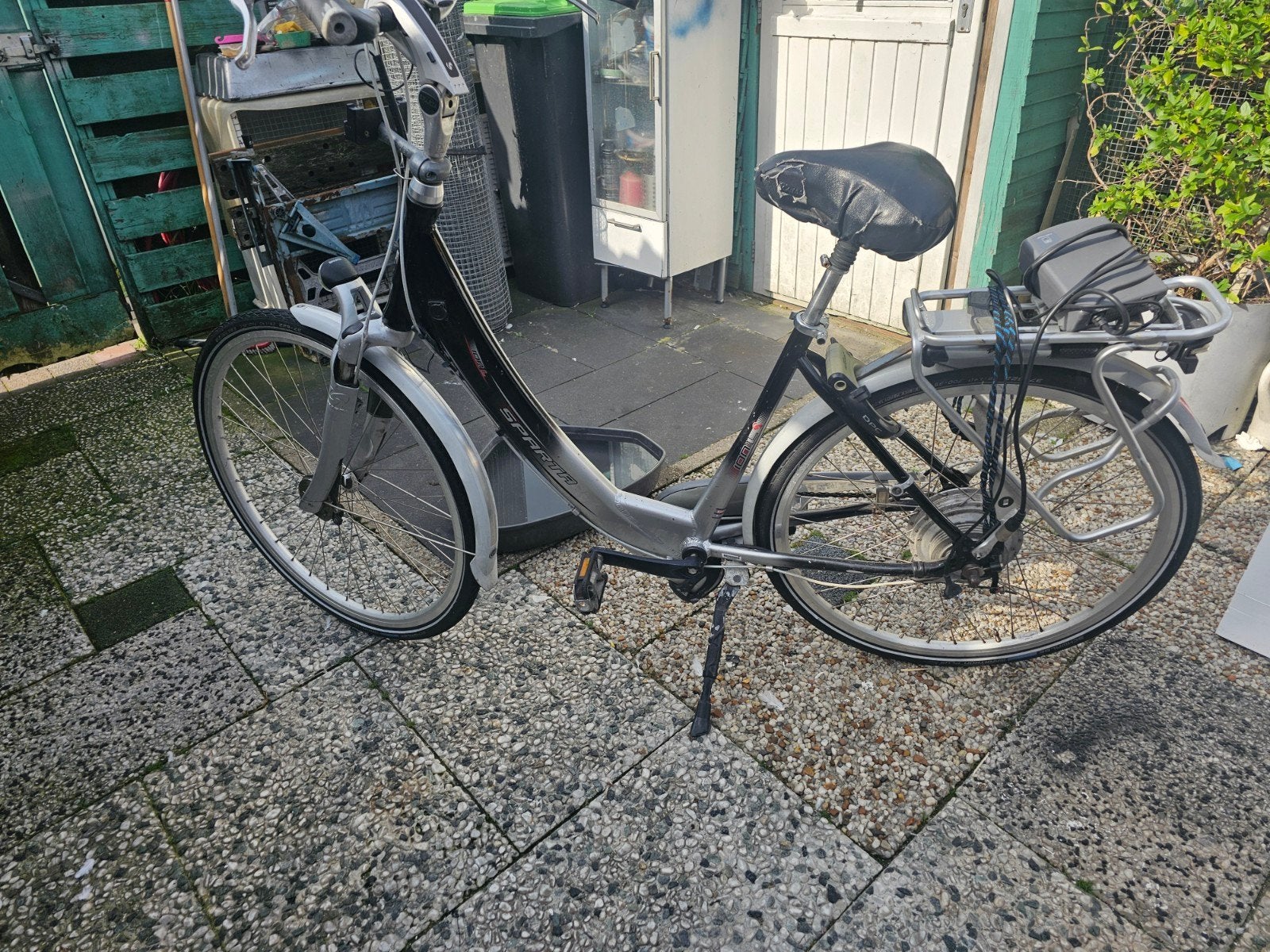oud sparta electrische fiet met oplader, Fietsen en Brommers, Ophalen of Verzenden, Gebruikt