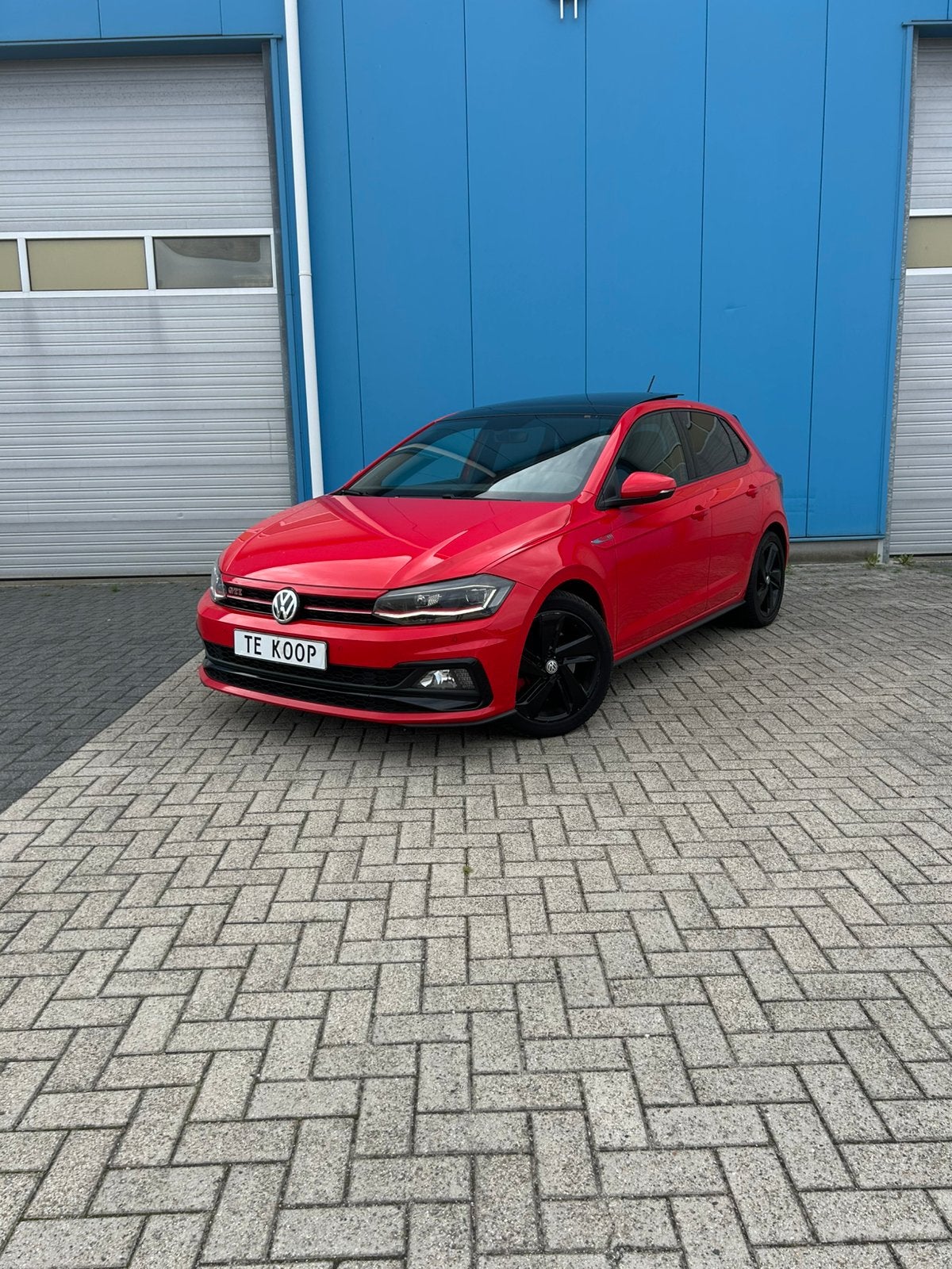 Volkswagen Polo 2.0 TSI 200pk 6-DSG 2018 Rood, Auto's, 4 cilinders, 1984 cc, 1200 kg, Particulier