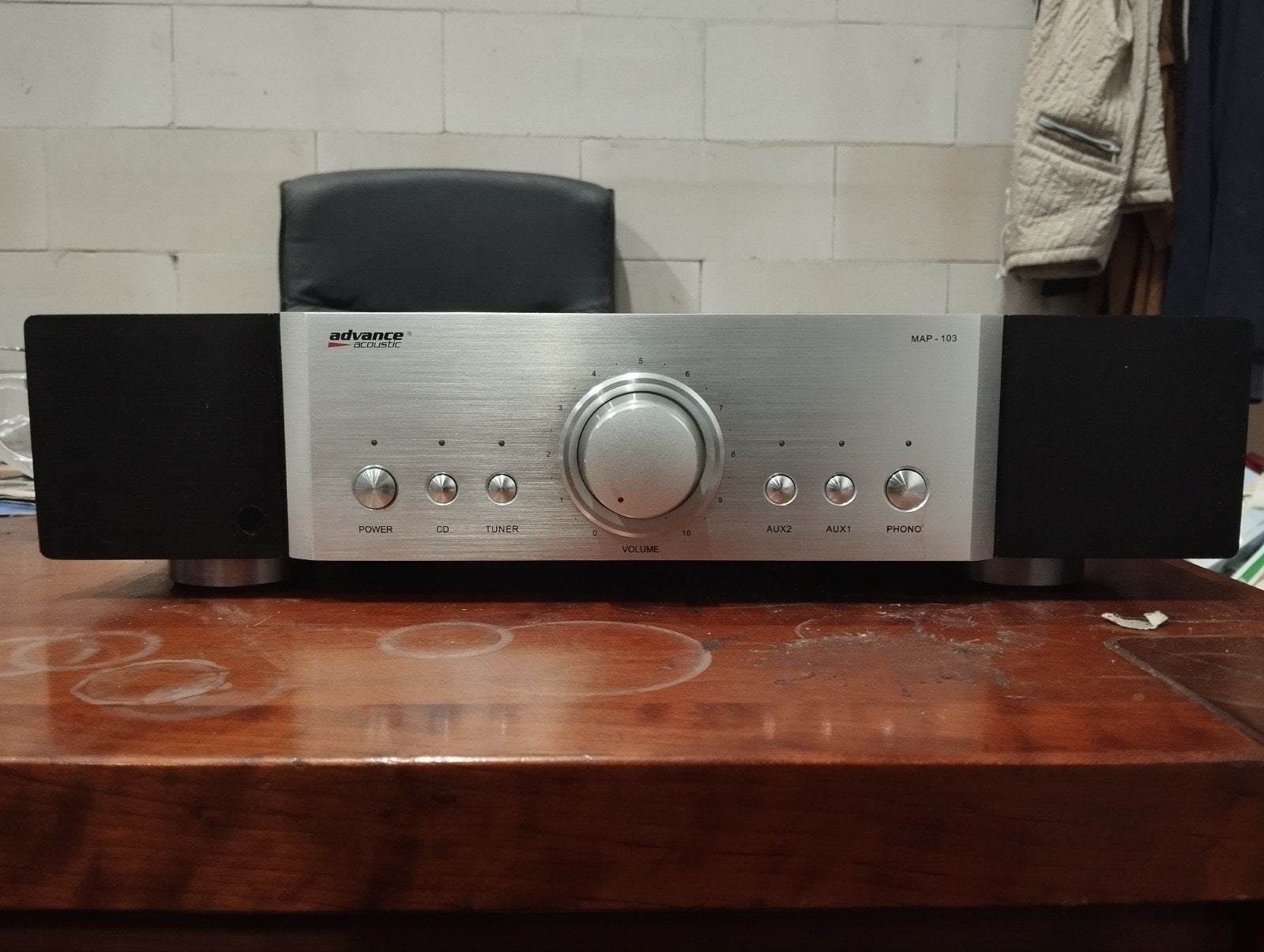 Advance Acoustic MAP-103 Versterker - High Fidelity Geluid, Overige merken, Gebruikt, Ophalen of Verzenden, 120 watt of meer