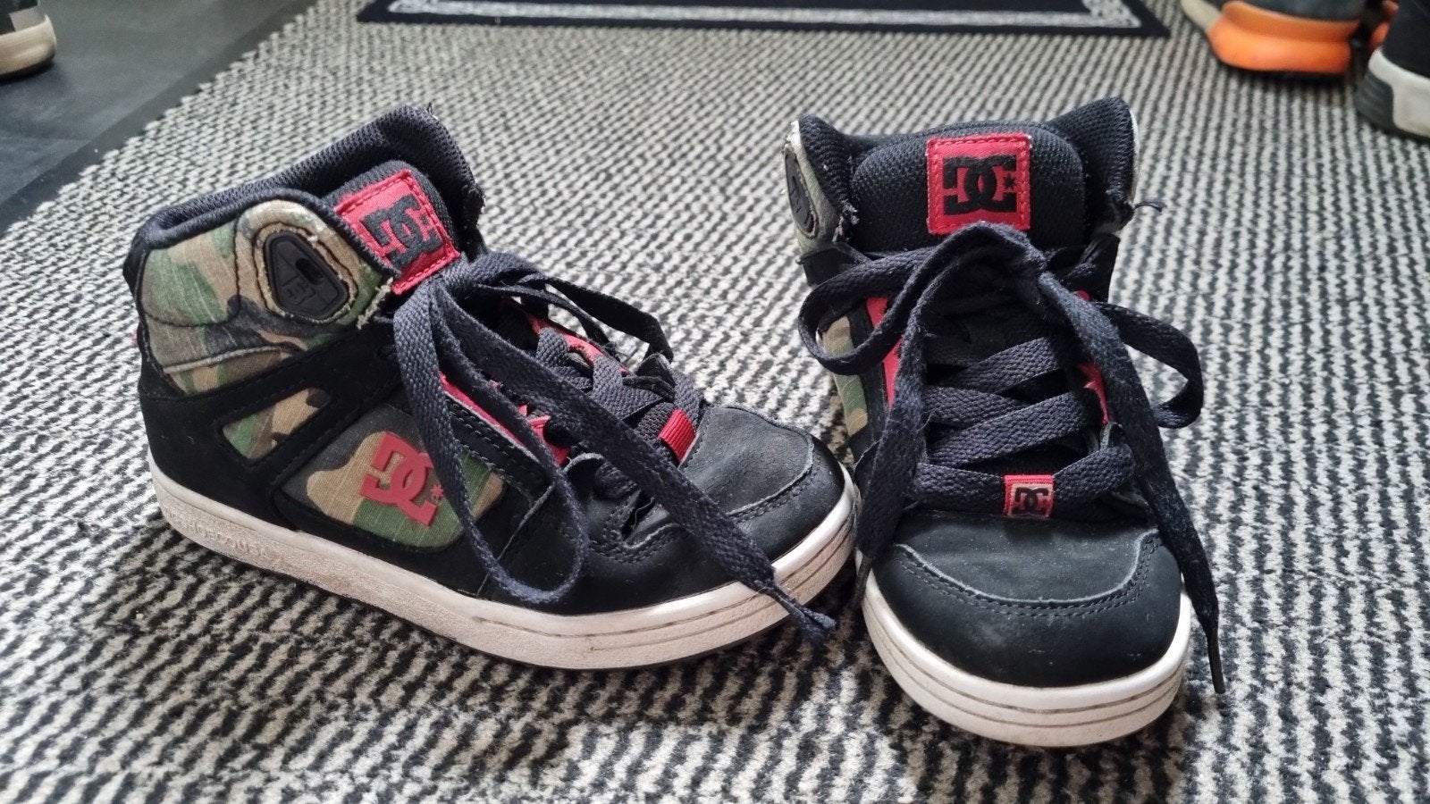 DC Shoes Youth's Pure High-Top Skateschoenen Maat 33 valt kl, Gebruikt, Schoenen, Ophalen of Verzenden, DC Shoes