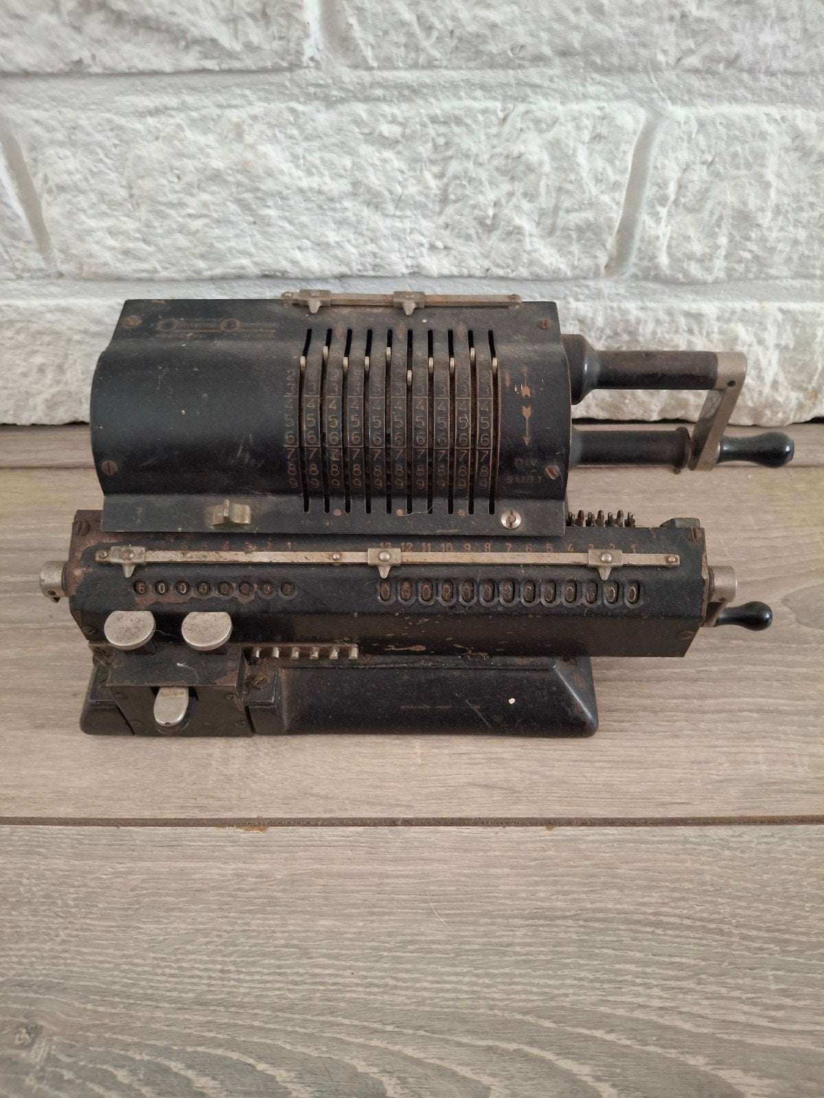 Antieke Odhner Rekenmachine - Zweeds Erfgoed, Ophalen of Verzenden