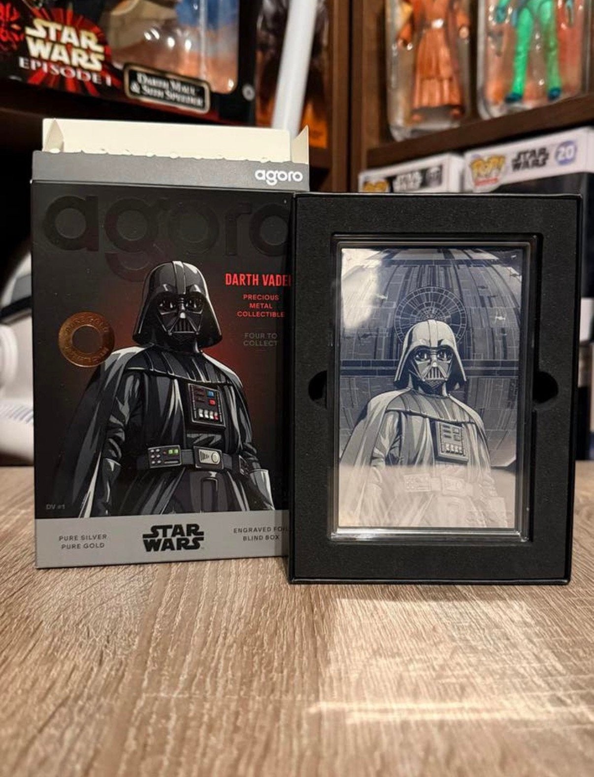 Agoro Star Wars Darth Vader Precious Metal Silver, Verzamelen, Star Wars, Nieuw, Ophalen of Verzenden