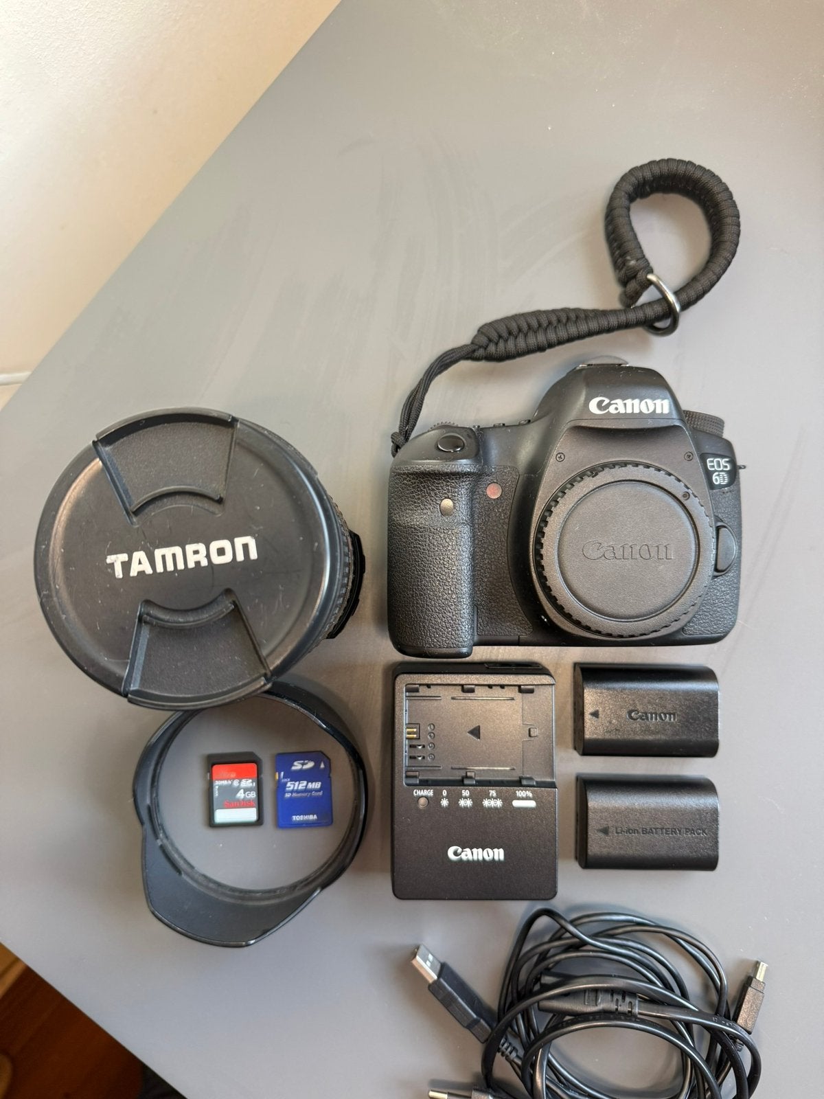 Canon EOS 6D Full Frame + Tamron 24-70mm F/2.8 VC USD | Set, Audio, Tv en Foto, Fotocamera's Digitaal, Ophalen, Spiegelreflex