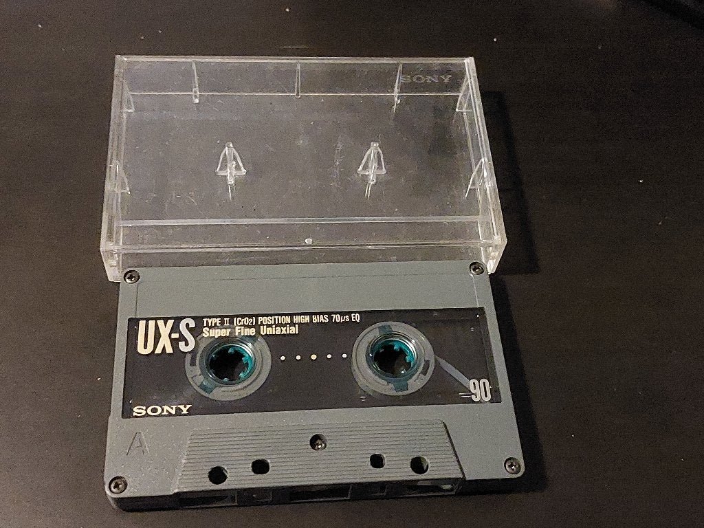 SONY UX-S 90 CASSETTEBANDJE, Overige genres, 1 bandje, Ophalen of Verzenden, Zo goed als nieuw