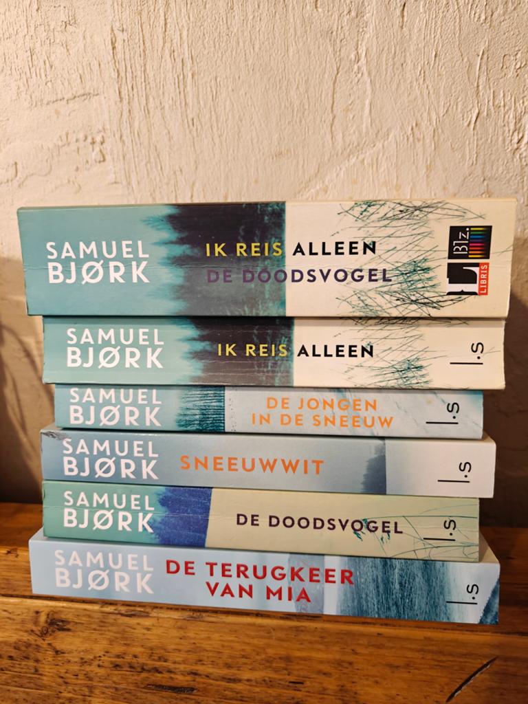 6 Boeken van Samuel Björk., Boeken, Ophalen of Verzenden, Zo goed als nieuw
