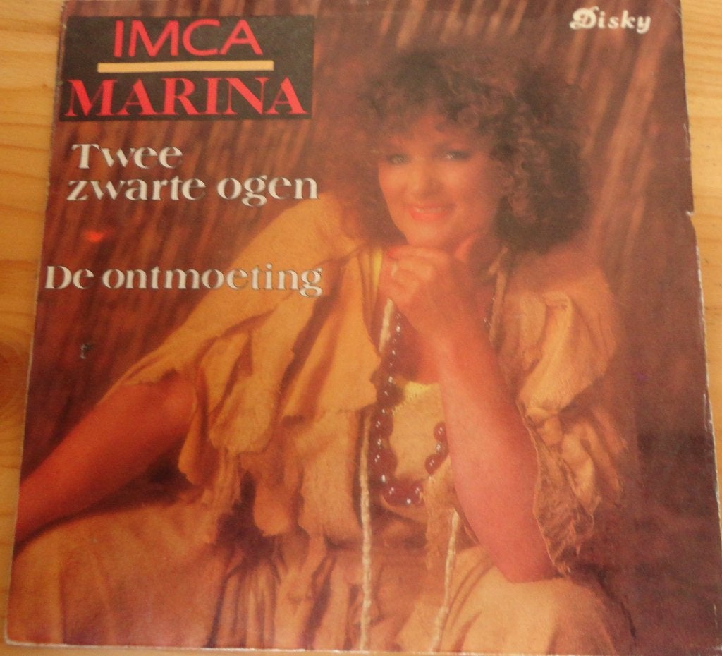 Imca Marina > Twee zwarte ogen, Cd's en Dvd's, Vinyl Singles, Ophalen of Verzenden, Gebruikt, 7 inch, Nederlandstalig